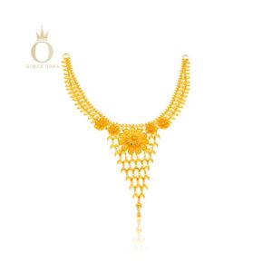 Chic Blossom Gold Necklace