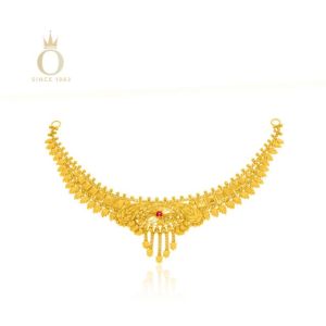 Traditional Bride Gold Necklace