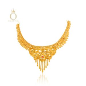 Versatile Union Gold Necklace-Yellow Gold-22