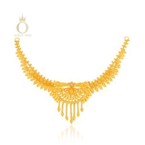 Butterfly Echo Gold Necklace