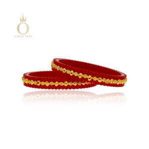 Conventional Beauty Gold Pola Bangle-Yellow Gold-22