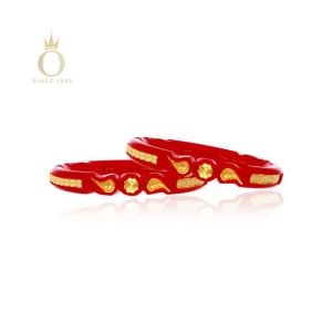 Art of Traditions Gold Pola Bangle-Yellow Gold-22
