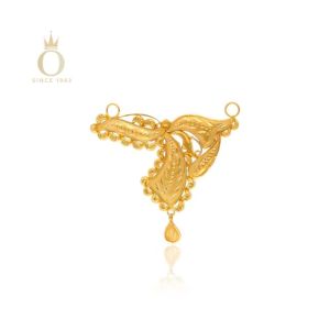 Ethnic Style Gold Pendant