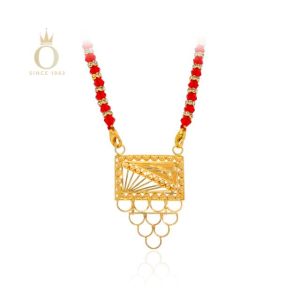 Treasure Box Gold Pendant-22-Yellow Gold