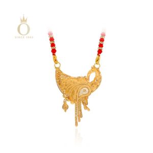 Splendid Mayur Gold Pendant