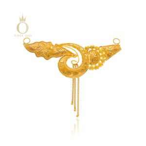 Graceful Art Gold Pendant-Yellow Gold-22