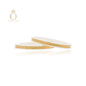 Classy Gold Channel Sankha-Yellow Gold-22