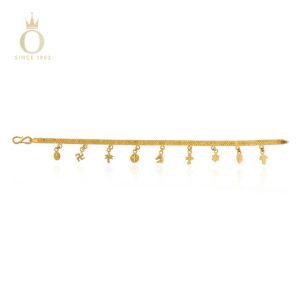 Fancy Art Gold Bracelet