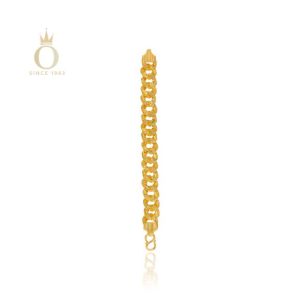 Robust Charm Men Gold Wristlet